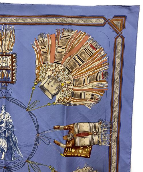 HERMES（エルメス）HERMES (エルメス) カレ90 ブルーの古着・服飾アイテム