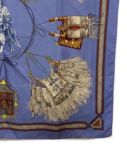 HERMES（エルメス）HERMES (エルメス) カレ90 ブルーの古着・服飾アイテム