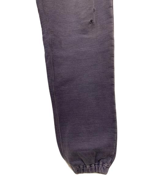 SAINT MICHAEL（セントマイケル）SAINT MICHAEL (セントマイケル) ヴィンテージ加工 スウェットパンツ パープル サイズ:Lの古着・服飾アイテム