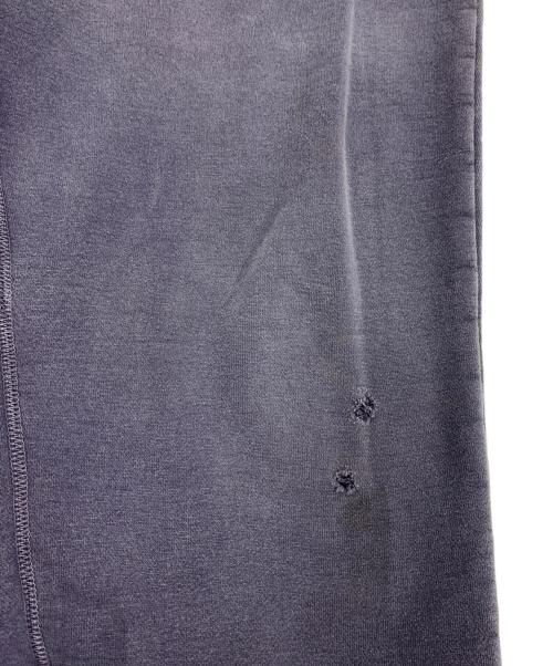 SAINT MICHAEL（セントマイケル）SAINT MICHAEL (セントマイケル) ヴィンテージ加工 スウェットパンツ パープル サイズ:Lの古着・服飾アイテム