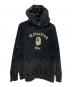 A BATHING APE（ア ベイシング エイプ）の古着「Overdye Pullover Hoodie」｜ブラック