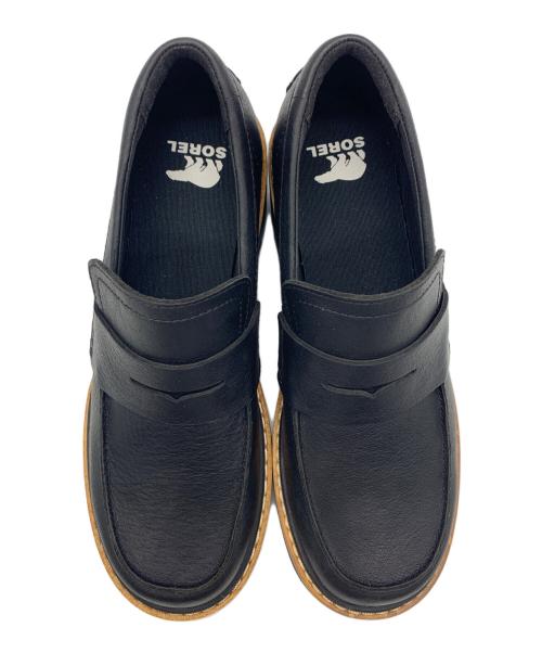 SOREL（ソレル）SOREL (ソレル) ジョアンナウシティーローファー ブラック サイズ:25の古着・服飾アイテム