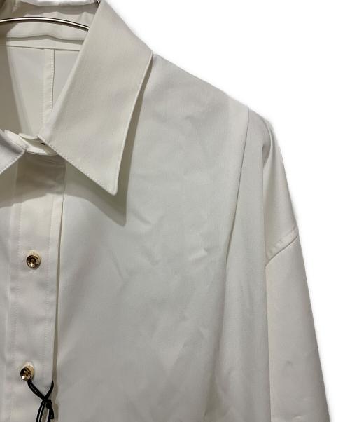 Loungedress（ラウンジドレス）Loungedress (ラウンジドレス) サテンBIGシャツ ホワイト サイズ:F 未使用品の古着・服飾アイテム