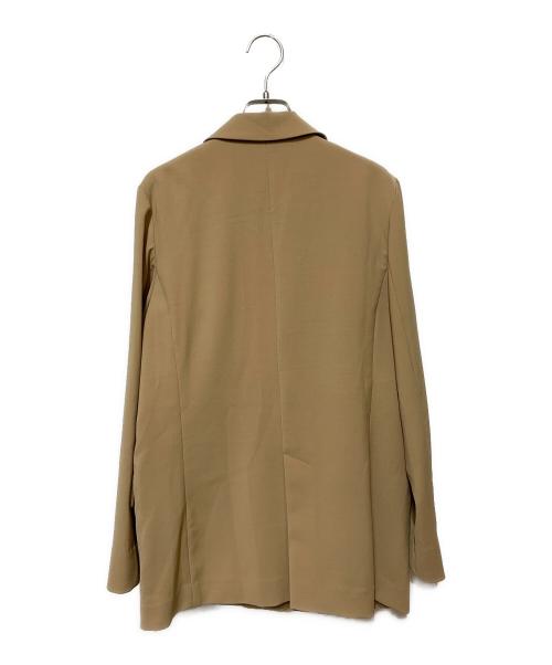 RIVE DROITE（リヴドロワ）RIVE DROITE (リヴドロワ) ストレッチツイルテーラードジャケット キャメル サイズ:F 未使用品の古着・服飾アイテム