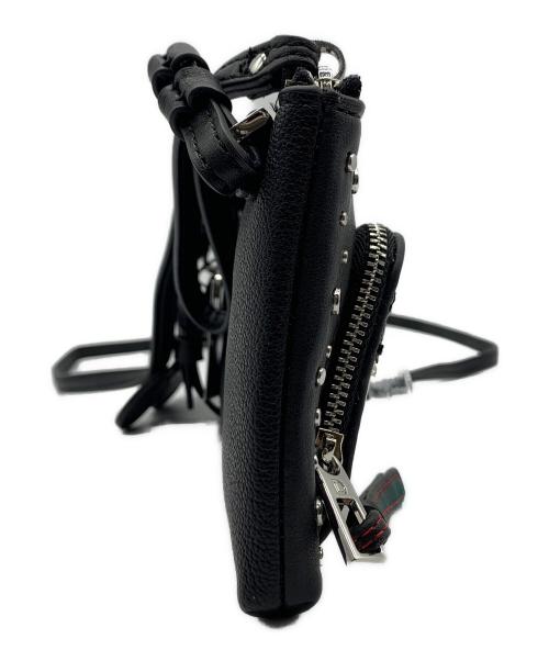 Desigual（デシグアル）Desigual (デシグアル) スタッズショルダーバッグ ブラックの古着・服飾アイテム