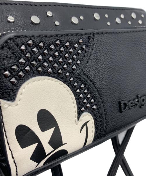 Desigual（デシグアル）Desigual (デシグアル) スタッズショルダーバッグ ブラックの古着・服飾アイテム