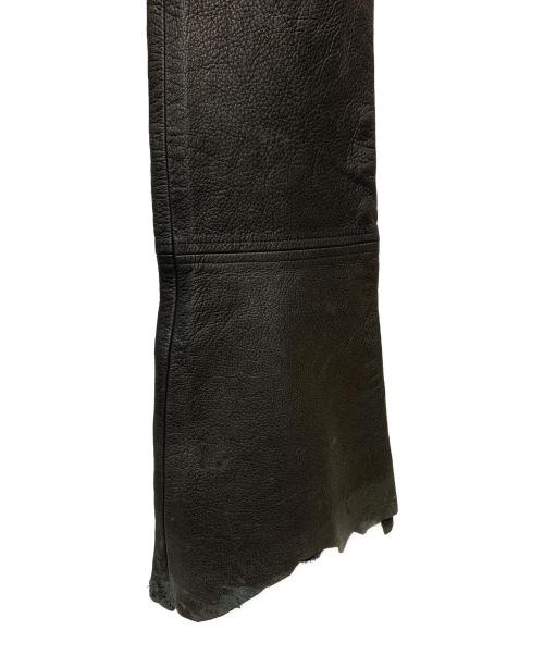 Roen（ロエン）Roen (ロエン) レースアップフレアパンツ ブラック サイズ:46の古着・服飾アイテム