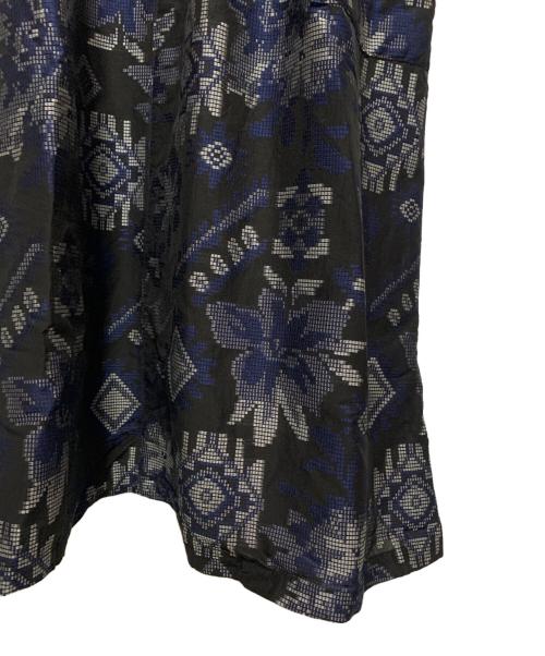 plantation（プランテーション）Plantation (プランテーション) S エンブロJQ ワンピース ネイビー×ブラック サイズ:M 未使用品の古着・服飾アイテム