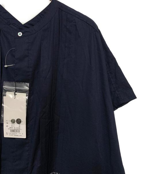 ZUCCA（ズッカ）ZUCCA (ズッカ) S カットジャガード / ワンピース ネイビー×ホワイト サイズ:M 未使用品の古着・服飾アイテム