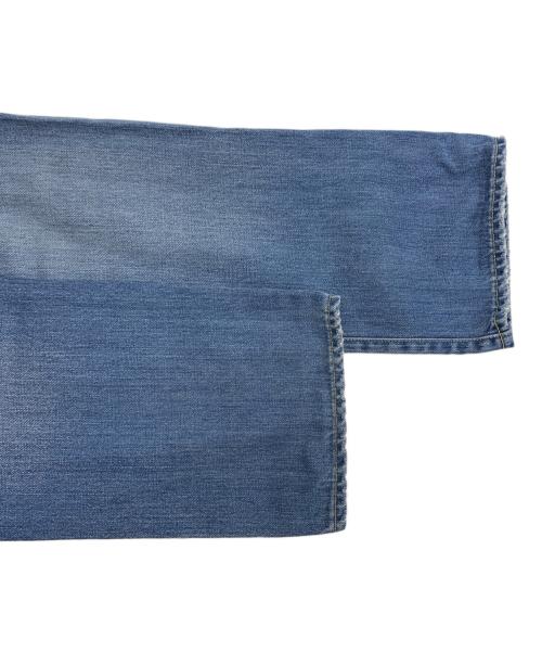 Hysteric Glamour（ヒステリックグラマー）Hysteric Glamour (ヒステリックグラマー) SLASH TYPE LOGO スリムストレートデニムパンツ インディゴ サイズ:32inchの古着・服飾アイテム