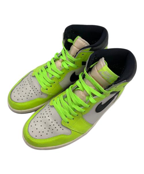 NIKE（ナイキ）NIKE (ナイキ) Air Jordan 1 High OG 黄緑 サイズ:26の古着・服飾アイテム