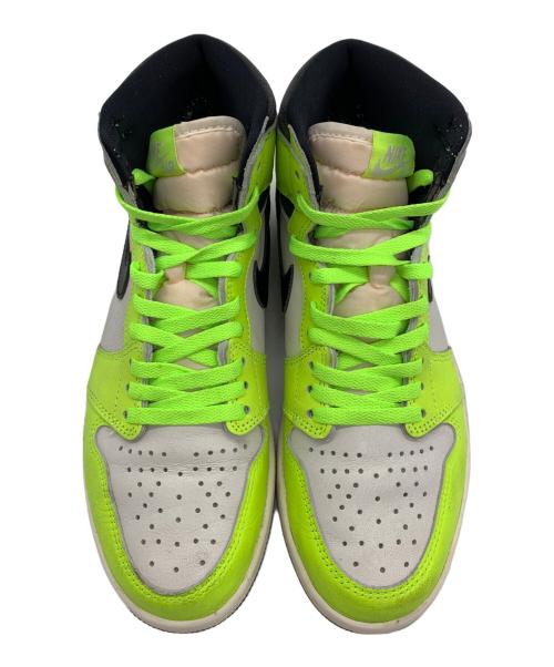 NIKE（ナイキ）NIKE (ナイキ) Air Jordan 1 High OG 黄緑 サイズ:26の古着・服飾アイテム