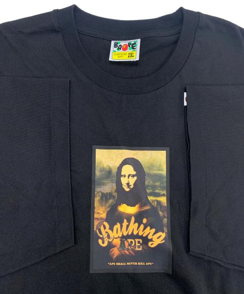 A BATHING APE（ア ベイシング エイプ）A BATHING APE (ア ベイシング エイプ) ART PRINT RELAXED FIT TEE ブラック サイズ:2XLの古着・服飾アイテム