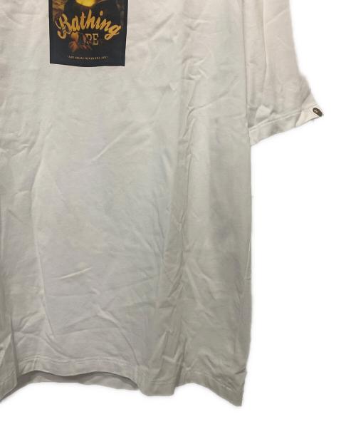 A BATHING APE（ア ベイシング エイプ）A BATHING APE (ア ベイシング エイプ) ART PRINT RELAXED FIT TEE ホワイト サイズ:2XLの古着・服飾アイテム
