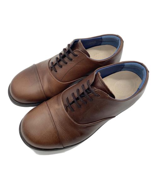 BIRKENSTOCK（ビルケンシュトック）BIRKENSTOCK (ビルケンシュトック) レザーシューズ ブラウン サイズ:40の古着・服飾アイテム