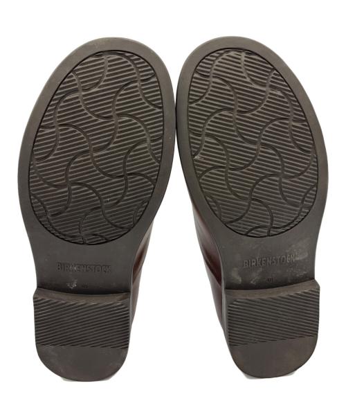 BIRKENSTOCK（ビルケンシュトック）BIRKENSTOCK (ビルケンシュトック) レザーシューズ ブラウン サイズ:40の古着・服飾アイテム