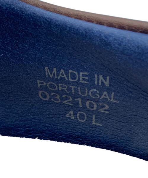 BIRKENSTOCK（ビルケンシュトック）BIRKENSTOCK (ビルケンシュトック) レザーシューズ ブラウン サイズ:40の古着・服飾アイテム