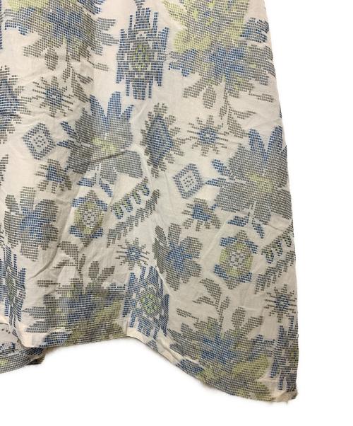 plantation（プランテーション）Plantation (プランテーション) S エンブロJQ  スカート ホワイト サイズ:M 未使用品の古着・服飾アイテム