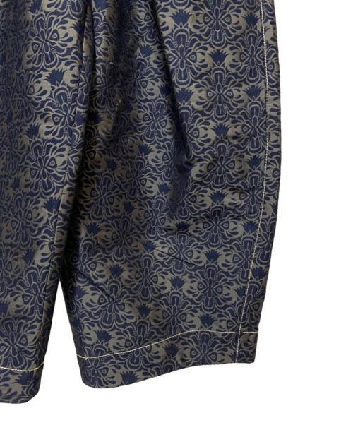 ZUCCA（ズッカ）ZUCCA (ズッカ) エスニックジャガードパンツ ネイビー サイズ:S 未使用品の古着・服飾アイテム