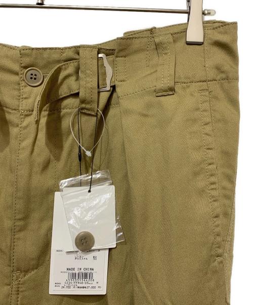 ZUCCA（ズッカ）ZUCCA (ズッカ) レーヨンツイルパンツ ベージュ サイズ:M 未使用品の古着・服飾アイテム