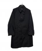 ZUCCAズッカ）の古着「PEマイクロツイルコート」｜ブラック