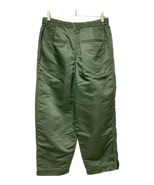 ZUCCA（ズッカ）ZUCCA (ズッカ) ダブルツイルパンツ カーキ サイズ:M 未使用品の古着・服飾アイテム