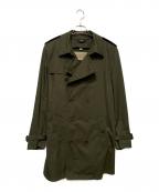 BURBERRY BRITバーバリーブリット）の古着「ライナー付トレンチコート」｜カーキ