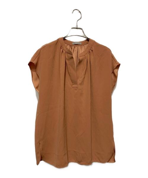 theory luxe（セオリーリュクス）theory luxe (セオリーリュクス) FLOW LITZY BLOUSE オレンジ サイズ:40の古着・服飾アイテム