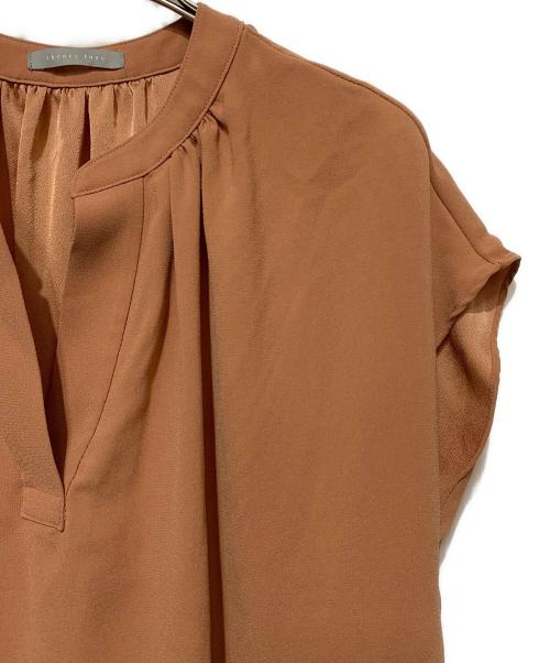 theory luxe（セオリーリュクス）theory luxe (セオリーリュクス) FLOW LITZY BLOUSE オレンジ サイズ:40の古着・服飾アイテム