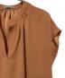 theory luxe (セオリーリュクス) FLOW LITZY BLOUSE オレンジ サイズ:40：10000円