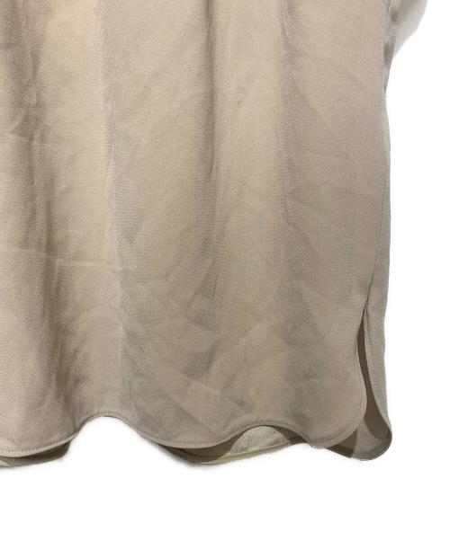 theory luxe（セオリーリュクス）theory luxe (セオリーリュクス) FLOW LITZY BLOUSE ベージュ サイズ:038の古着・服飾アイテム