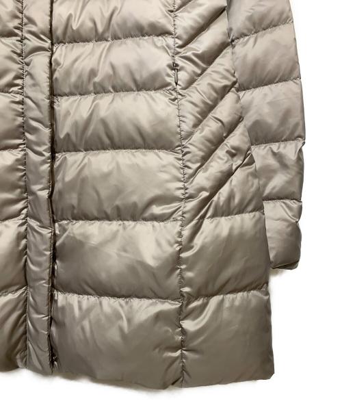 UNTITLED（アンタイトル）UNTITLED (アンタイトル) ロング丈タフタダウンコート ベージュ サイズ:1 未使用品の古着・服飾アイテム