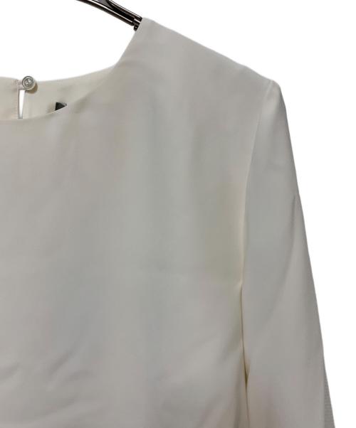 theory luxe（セオリーリュクス）theory luxe (セオリーリュクス) MARVINE ELIDA 3 BLOUSE ベージュ サイズ:038 未使用品の古着・服飾アイテム