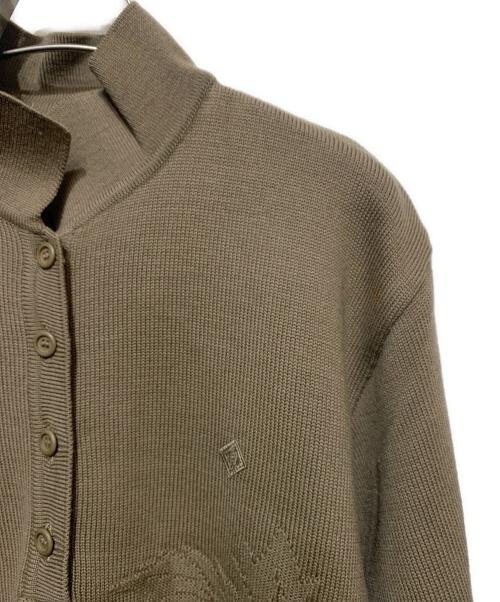 Christian Dior Sports（クリスチャン ディオールスポーツ）Christian Dior Sports (クリスチャン ディオールスポーツ) ニットポロシャツ ベージュ サイズ:Lの古着・服飾アイテム