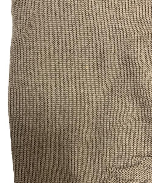 Christian Dior Sports（クリスチャン ディオールスポーツ）Christian Dior Sports (クリスチャン ディオールスポーツ) ニットポロシャツ ベージュ サイズ:Lの古着・服飾アイテム