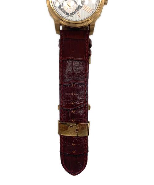 HUNTING WORLD（ハンティングワールド）HUNTING WORLD (ハンティングワールド) クォーツ 腕時計 ホワイト×ゴールドの古着・服飾アイテム