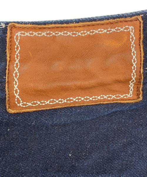 mina perhonen（ミナ ペルホネン）mina perhonen (ミナ ペルホネン)  always リネン混 テーパード デニム  インディゴ サイズ:38の古着・服飾アイテム