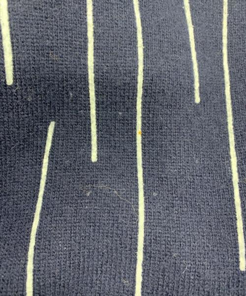 mina perhonen（ミナ ペルホネン）mina perhonen (ミナ ペルホネン) rain carvigニットワンピース ネイビー サイズ:38の古着・服飾アイテム