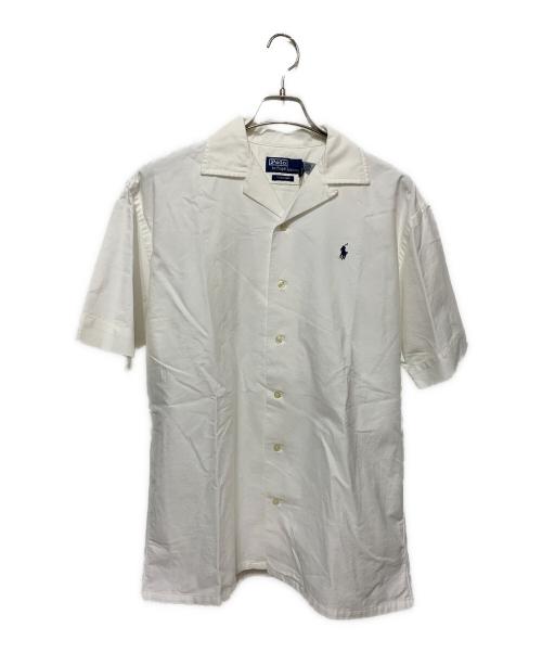 POLO RALPH LAUREN（ポロ・ラルフローレン）POLO RALPH LAUREN (ポロ・ラルフローレン) THE BIG SHIRT オーガニックコットンビッグシャツ ホワイト サイズ:XS 未使用品の古着・服飾アイテム
