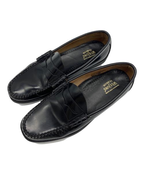 G.H.BASS&CO.（ジー・エイチ・バス・コー）G.H.BASS&CO. (ジー・エイチ・バス・コー) WEEJUNS ペニーローファー ブラック サイズ:41 1/2の古着・服飾アイテム