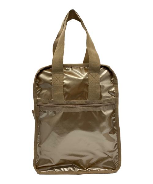 LeSportsac（レスポートサック）LeSportsac (レスポートサック) ひとりっぷ (ヒトリップ) URBAN EDITOR'S BACKPACK3 ゴールド 未使用品の古着・服飾アイテム