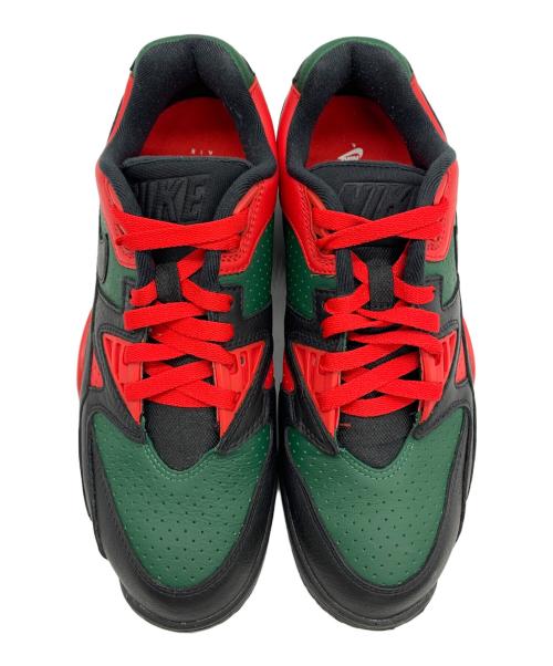 NIKE（ナイキ）NIKE (ナイキ) AIR CROSS TRAINER 3 LOW グリーン×レッド サイズ:28の古着・服飾アイテム