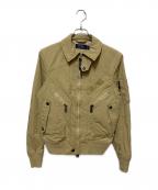 POLO RALPH LAURENポロ・ラルフローレン）の古着「フライトジャケット」｜ベージュ