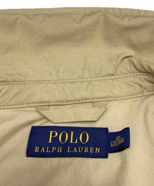 POLO RALPH LAUREN（ポロ・ラルフローレン）POLO RALPH LAUREN (ポロ・ラルフローレン) フライトジャケット ベージュ サイズ:XSの古着・服飾アイテム