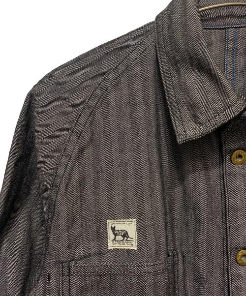 TCB jeans（ティーシービー ジーンズ）TCB JEANS (ティーシービー ジーンズ) TCB BLACK CAT JK グレー サイズ:38の古着・服飾アイテム