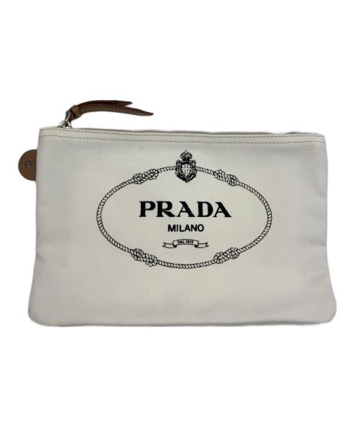 PRADA（プラダ）PRADA (プラダ) カナパ ホワイトの古着・服飾アイテム