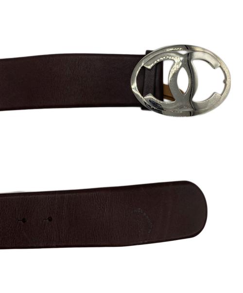 CHANEL（シャネル）CHANEL (シャネル) ココマークロゴバックルベルト ブラウンの古着・服飾アイテム