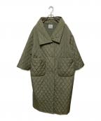 IENA LA BOUCLEイエナ ラ ブークル）の古着「キルティングコート」｜グリーン