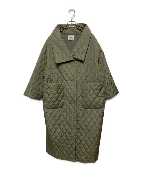 IENA LA BOUCLE（イエナ ラ ブークル）IENA LA BOUCLE (イエナ ラ ブークル) キルティングコート グリーン サイズ:Fの古着・服飾アイテム