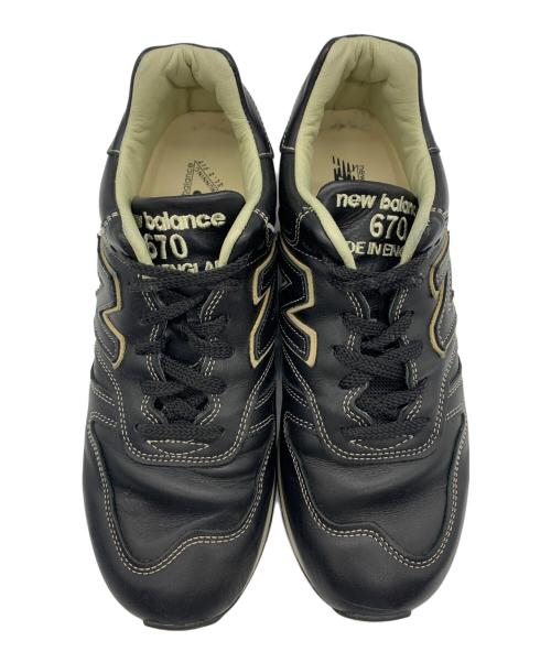 NEW BALANCE（ニューバランス）NEW BALANCE (ニューバランス) ENGLAND製 M670KKG ブラック サイズ:UK8 1/2の古着・服飾アイテム